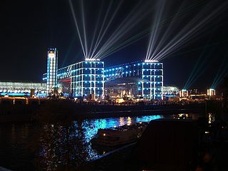 Central station, view from the Moltke-Bruecke