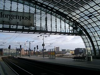 View in direction of Alexanderplatz