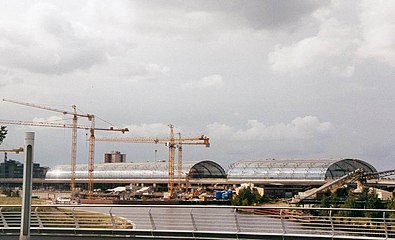 train hall (outside)