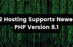 A2 Hosting Supports Newest PHP Version 8.1 logo