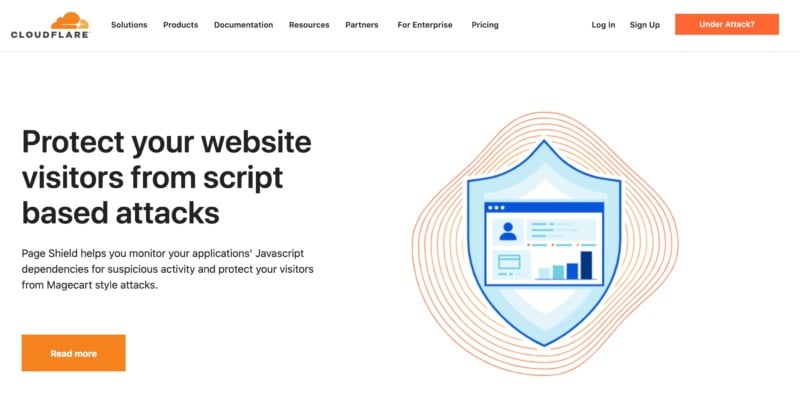 The Cloudflare CDN for your secure VPS.