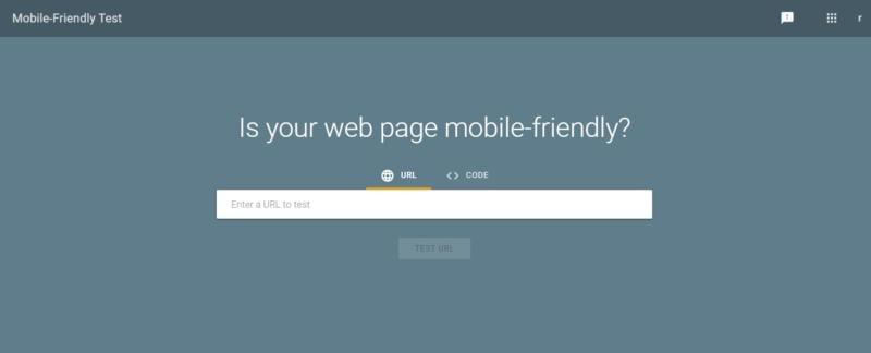 Google's mobile-friendly test tool.