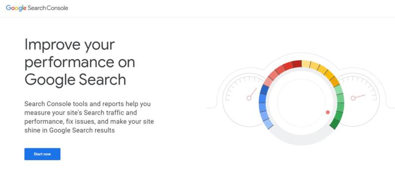 The Google Search Console.