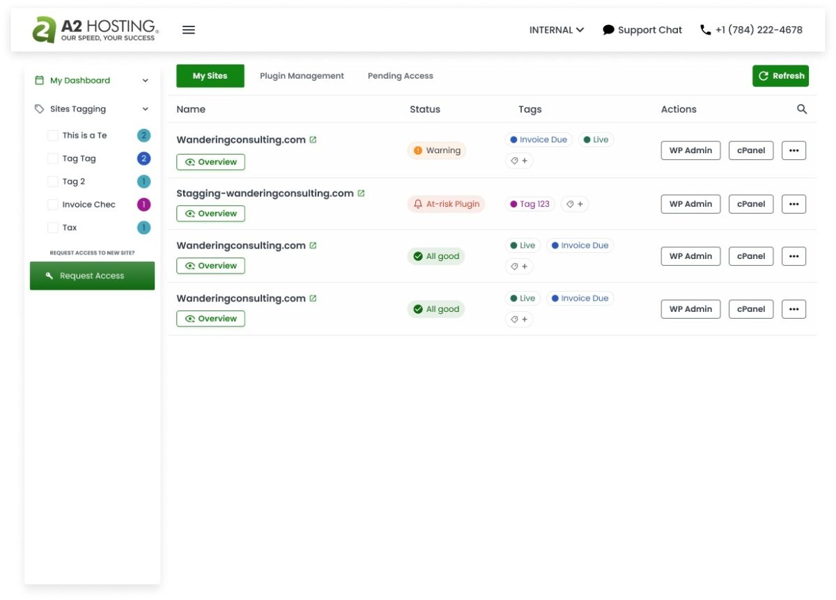 TurboHub - Site Management