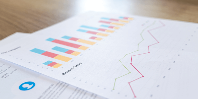 A paper full of charts.