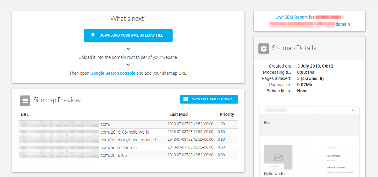 sitemap